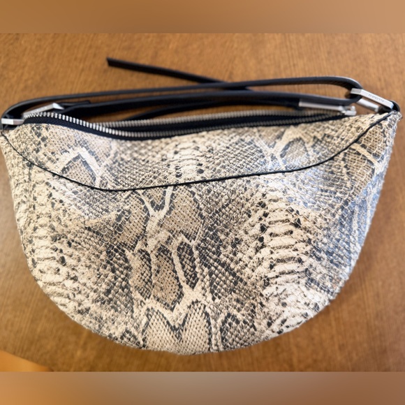 ALLSAINTS Luna Micro Snake Leather Bag - Picture 4 of 8